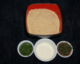 Foto del paso 2 de la receta: ESCALOPAS O MILANESA DE POLLO CON QUESO DE CABRA. JON STYLE
