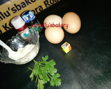 A picture of step 1 of Colourful deviled egg.