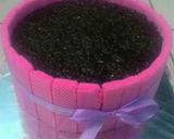 Foto langkah ke 7 dari resep Base Cake Ulang Tahun (Brownies Kukus Ny.Liem).