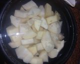 A picture of step 1 of Pavbhaji.