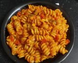 A picture of step 21 of Creamy Red Sauce Pasta.