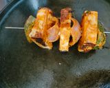A picture of step 6 of Paneer Tikka.