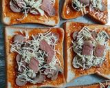 Foto langkah ke 4 dari resep Pizza roti tawar.