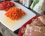 Foto del paso 1 de la receta: Arroz con pollo 🍗