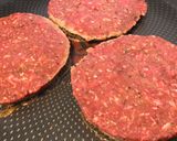 A picture of step 7 of Low Fat Beef Burgers.