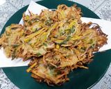 รูปขั้นตอนการทำที่ 4 ของ ข้าวหน้าผักทอด (かき揚げ丼)