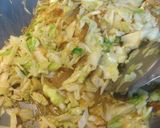 高麗菜炒冬粉的食譜步驟4照片