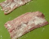 Foto langkah ke 2 dari resep Telur Puyuh Teriyaki Gulung Beef Slice.