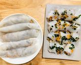 Hình bước làm 4 của món Bánh cuốn