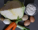 Foto del paso 1 de la receta: Tortitas de repollo