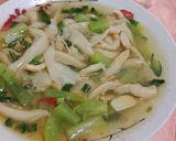 Foto langkah ke 3 dari resep Tumis Labu Siam dan Jamur.