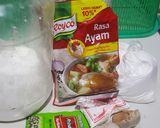 Foto langkah ke 2 dari resep Jamur goreng tepung.