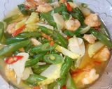 Foto langkah ke 6 dari resep Tumis udang buncis & putren.
