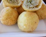 A picture of step 10 of Farali Pattice.