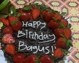 Foto langkah ke 4 dari resep Chesee cake kukus kue ultah.