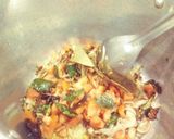A picture of step 4 of Masala bhaat.