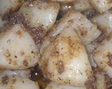 A picture of step 2 of Jeera Potato.