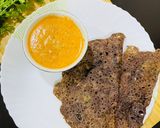 A picture of step 4 of Instant Ragi Dosa.