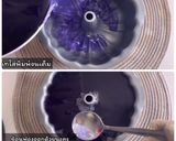 รูปขั้นตอนการทำที่ 2 ของ วุ้นอัญชันกะทิสด