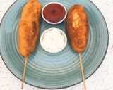 Φωτογραφία βήματος 6 της συνταγής Σπιτικά Corn dogs