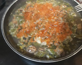 Foto del paso 2 de la receta: Arroz con verduras silvestres y caracoles. Receta de posguerra
