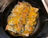 A picture of step 8 of Beefy Poblano Enchiladas.