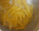 A picture of step 1 of Cheesy Penne In Red Sauce.