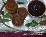 A picture of step 7 of Cracked Wheat and Paneer Patties.