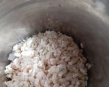A picture of step 1 of Dahi Vada.
