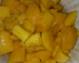 A picture of step 1 of Mango squash.