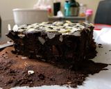 Hình bước làm 6 của món Brownie không cần lò nướng