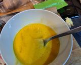 Une image de l'étape 4 de Riz sauté crevette et champignon.