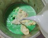 Foto langkah ke 1 dari resep Bubur Singkong Pandan.
