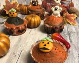 Une image de l'étape 8 de Cupcake nature bi-colore d'halloween.