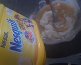 A picture of step 1 of Banana mini donuts.