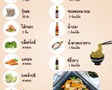 รูปขั้นตอนการทำที่ 1 ของ ยากิโซบะกุ้งสด