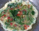 Foto langkah ke 6 dari resep 1012. Telur Dadar Daun Kelor.