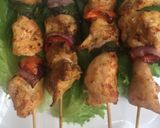 A picture of step 4 of Chicken kebab.