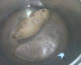 Foto del paso 1 de la receta: Papa rellena con salsa de puerro!