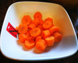 Foto del paso 1 de la receta: Tupper con guiso de coles de bruselas y zanahoria - veggie