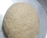 A picture of step 3 of Soft Puri with Aloo ki bhujiya, Kheer & achar.