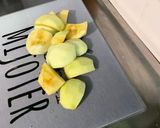 Une image de l'étape 10 de Gâteau fondant aux 3 prunes, pommes et mûres.