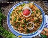 A picture of step 7 of Veg Schezwan Fried Rice.