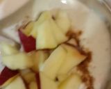 A picture of step 2 of Apple Raita.