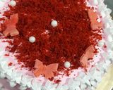 A picture of step 6 of Red velvet cake.