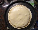 Foto del paso 4 de la receta: Tarta de jamón, queso, champiñones y tomate
