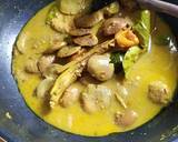 Jengkol Gulai Pedas langkah memasak 5 foto