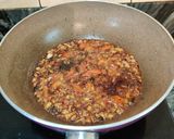 A picture of step 6 of Green moong toor dal tadka.