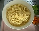 รูปขั้นตอนการทำที่ 1 ของ สปาเกตตี ผัดกระเพรา หมู กุ้ง