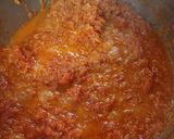 A picture of step 3 of Gajar Halwa.
